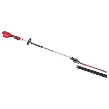 Milwaukee 3035-20, bare tool: M18 FUEL 18V 24 in. Brushless Cordless Battery Powered Extended Pole Articulating Hedge Trimmer (Tool-Only)