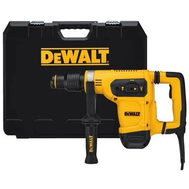 DeWalt D25481K, standalone tool: 10.5 Amp 1-9/16 in. Corded SDS-MAX Combination Concrete/Masonry Rotary Hammer with SHOCKS and Case (photograph from the Home Depot listing)