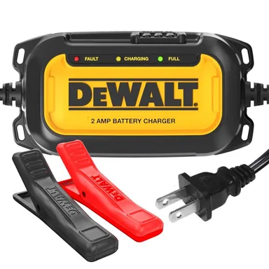 DeWalt DXAEC2, standalone tool: Professional 2 Amp Automotive Battery Charger and Maintainer