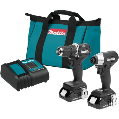 Makita CX203SYB, kit: Makita CX203SYB 18V LXT Lithium-Ion Sub-Compact Brushless Cordless 2-Pc. Combo Kit (1.5Ah)