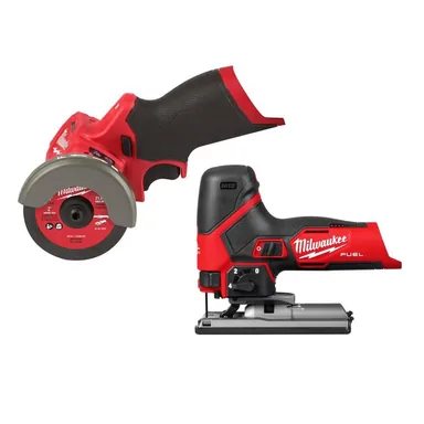 Milwaukee 2522-20-2545-20, bundle: M12 FUEL 12V Lithium-Ion Brushless Cordless 3 in. Cut Off Saw, & Jig Saw