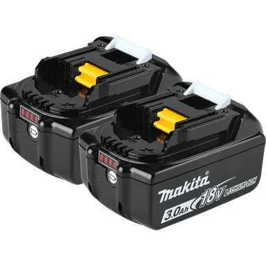 Makita BL1830B-2, accessory: Makita BL1830B-2 18V LXT Lithium-Ion 3.0Ah Battery, 2/pk