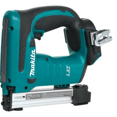 Makita XTS01Z, bare tool: Makita XTS01Z 18V LXT Lithium-Ion Cordless 3/8" Crown Stapler, Tool Only
