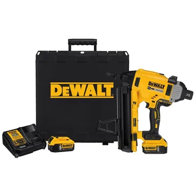 DeWalt DCN890P2, kit: 20-Volt Lithium Ion Cordless Concrete Nailer