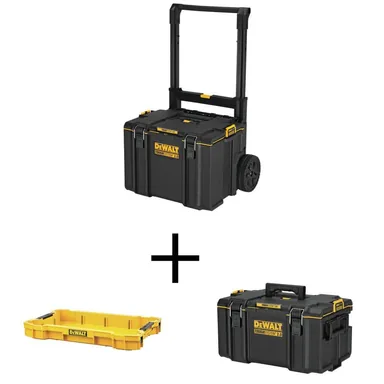 DeWalt DWST08450W84508300, accessory: Toughsystem 2.0 Mobile Tool Box, 2.0 Large Tool Box and 2.0 Shallow Tool Tray