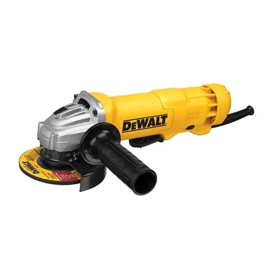 DeWalt DWE402, standalone tool: 120V 11 Amp Corded 4.5 in. Small Angle Grinder (photograph from the Home Depot listing)