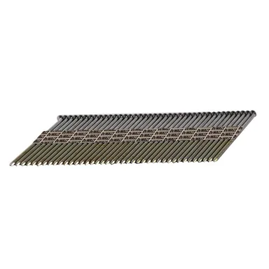 DeWalt DPT-10D131FH, accessory: 3 in. x 0.131 in. Paper Tape Collated Smooth Bright Off-Set Round Head Nail (2500-Pieces) (photograph from the Home Depot listing)