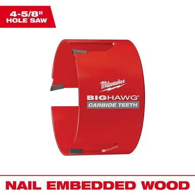 Milwaukee 49-56-9265, accessory: 4-5/8 in. Big Hawg Carbide Hole Saw