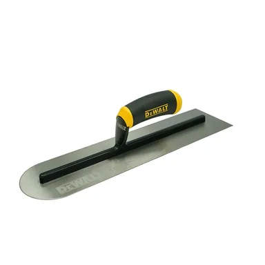 DeWalt DXTT-3-709, unpowered: 16 in. x 4 in. Round-Front Carbon Steel Finishing Trowel