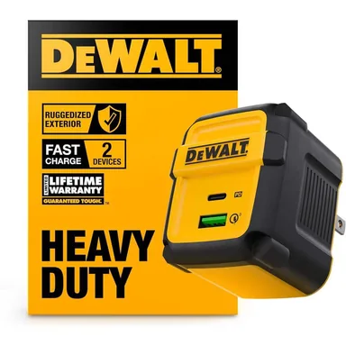 DeWalt 131 0851 DW2, unclassified: 50-Watt 2-Port Worksite USB PD Charger