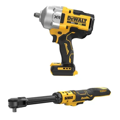DeWalt DCF961BWCF513EB, bundle: 20V Lithium-Ion Cordless 1/2 in. High Torque Impact Wrench & ATOMIC 3/8 in. Extended Reach Cordless Ratchet (Tools Only)