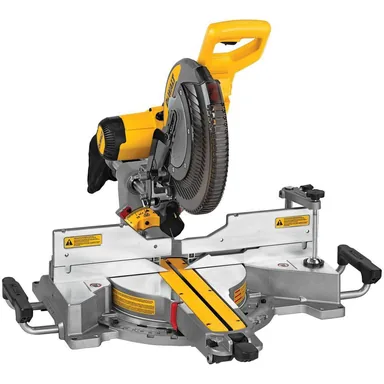 DeWalt DWS779, standalone tool: 15 Amp Corded 12 in. Double Bevel Sliding Compound Miter Saw, Blade Wrench and Material Clamp