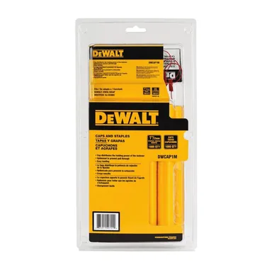 DeWalt DWCAP1M, accessory: 18-Gauge 5/16 in. Crown Cap Staples (1,000 Pack)