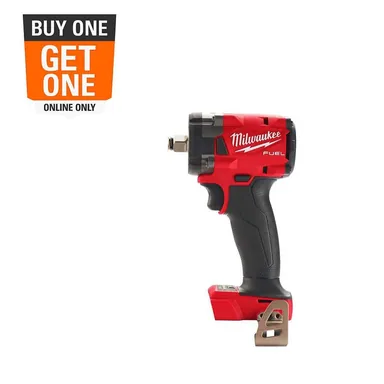 Milwaukee 2855-20, bare tool: M18 FUEL GEN-3 18V Lithium-Ion Brushless Cordless 1/2 in. Compact Impact Wrench with Friction Ring (Tool-Only)
