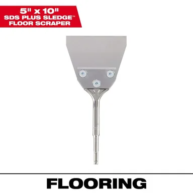 Milwaukee 48-62-6046, accessory: 5 in. x 10 in. SLEDGE SDS-PLUS Floor Scraper