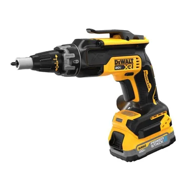 DeWalt DCF630E1, kit: 20V MAX Cordless Brushless Screw Gun Kit with 1.7Ah Battery and Charger (photograph from the Home Depot listing)