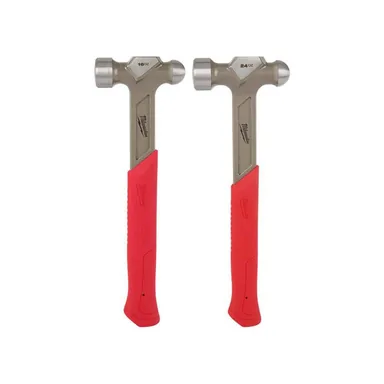 Milwaukee 48-22-9130-48-22-9131, bundle: Ball Peen Hammer Set (2-Piece)