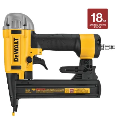DeWalt DWFP1838, standalone tool: Pneumatic 18-Gauge 1/4 in. Crown Corded Stapler