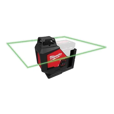 Milwaukee 3631-20, bare tool: M12 12-Volt Lithium-Ion Cordless Green 360-Degree Single Plane Laser Level (Tool Only)