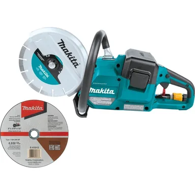 Makita XEC01Z, bare tool: Makita XEC01Z 36V (18V X2) LXT Brushless 9" Power Cutter, with AFT, Electric Brake, Tool Only