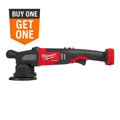 Milwaukee 2684-20, bare tool: M18 FUEL18V Lithium-Ion Brushless Cordless 15MM DA Polisher (Tool-Only)