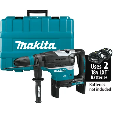 Makita XRH07ZKUN, bare tool: Makita XRH07ZKUN 36V (18V X2) LXT Brushless 1-9/16" SDS-MAX Advanced AVT Rotary Hammer, AFT, AWS, Tool Only