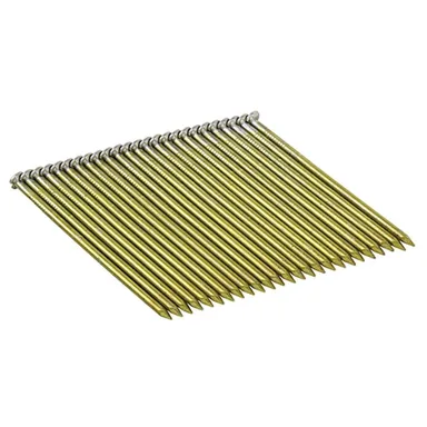DeWalt DWS10DG-FH, accessory: 3 in. x 0.120 Wire Collated Galvanized Steel Smooth Shank Framing Nails (2,000 per Box)