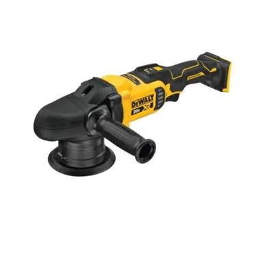 DeWalt DCM848B, bare tool: 20V MAX XR Cordless Brushless 5 in. Variable Speed Random Orbit Polisher (Tool Only) (photograph from the Home Depot listing)