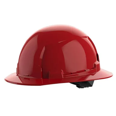 Milwaukee 48-73-1109, accessory: BOLT Red Type 1 Class E Full Brim Non-Vented Hard Hat with 4 Point Ratcheting Suspension