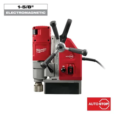 Milwaukee 4272-21, kit: 13 Amp 1-5/8 in. Electromagnetic Drill Kit (photograph from the Home Depot listing)