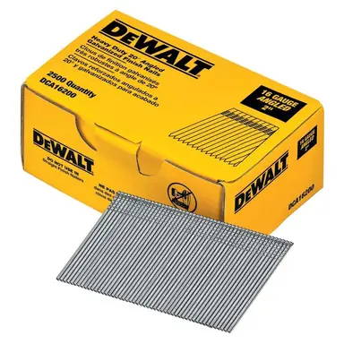 DeWalt DCA16200, accessory: 2 in. 16-Gauge Angled Finish Nails (2500 Pack)