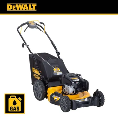 DeWalt 12AVP2R3739, unclassified: 21 in. 163cc Briggs and Stratton 725Exi Engine Rear Wheel Drive 3-in-1 Gas Self Propelled Walk Behind Lawn Mower