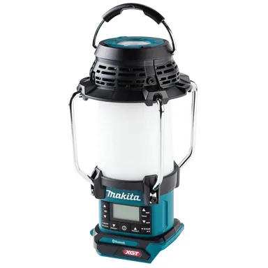 Makita GRM04, bare tool: Makita GRM04 40V max XGT Cordless Lantern with Radio, Tool Only