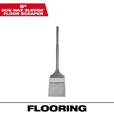 Milwaukee 48-62-4096, accessory: 6 in. SLEDGE SDS-MAX Floor Scraper