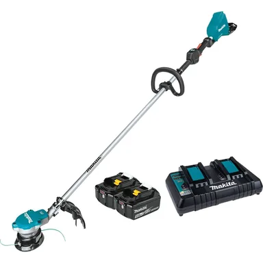 Makita XRU15PT, kit: Makita XRU15PT 36V (18V X2) LXT Brushless String Trimmer Kit (5.0Ah)