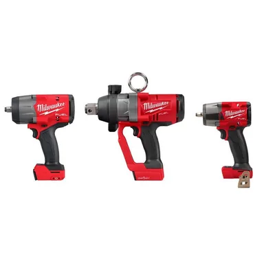 Milwaukee 2967-20-2867-20-2960-20, bundle: M18 FUEL 18V Lithium-Ion Brushless Cordless 1/2 in. Impact Wrench w/Friction Ring w/1 in. & 3/8 in. Impact Wrenches