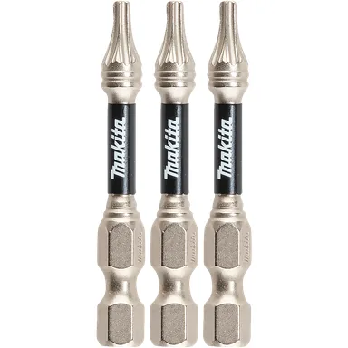 Makita E-00826, accessory: Makita E-00826 Impact XPS T10 Torx 2" Power Bit, 3/pk