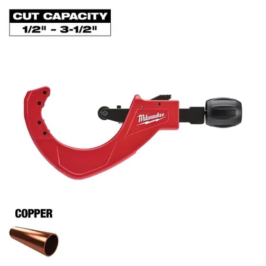 Milwaukee 48-22-4254, unpowered: 3-1/2 in. Quick Adjust Copper Tubing Cutter (photograph from the Home Depot listing)