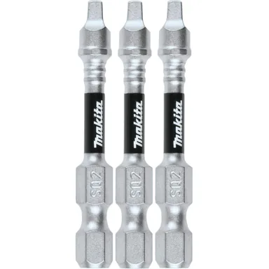 Makita E-00804, accessory: Makita E-00804 Impact XPS #2 Square 2" Power Bit, 3/pk