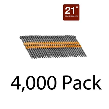 DeWalt DWRHS10D131X2, accessory: 3 in. x 0.131 in. Metal Framing Nails 2 Boxes (2000 per Box)