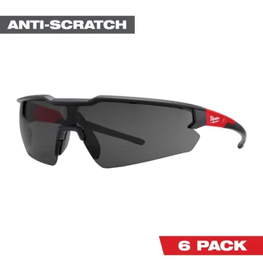 Milwaukee 48-73-2015X6, accessory: Safety Glasses with Tinted Anti-Scratch Lenses (6-Pack)