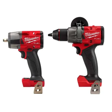 Milwaukee 2960-20-2904-20, bundle: M18 FUEL GEN-2 18V Lithium-Ion Mid Torque Brushless Cordless 3/8 in. Impact Wrench w/FR & FUEL Hammer Drill/Driver
