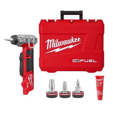 Milwaukee 2532-20, bare tool: M12 FUEL ProPEX Expander Tool with 1/2 in. - 1 in. RAPID SEAL ProPEX Expander Heads