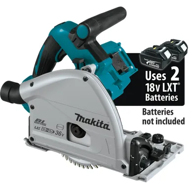 Makita XPS01Z, bare tool: Makita XPS01Z 36V (18V X2) LXT Brushless 6-1/2" Plunge Circular Saw, Tool Only