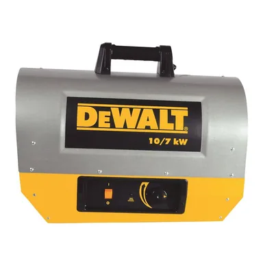 DeWalt DXH1000TS, standalone tool: 10,000-Watt Forced Air Electric Indoor Furnace Space Heater with Thermostat