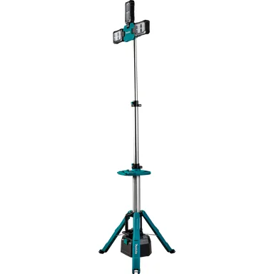 Makita ML014G, bare tool: Makita 40V max XGT / 18V LXT 15,000-Lumen Cordless Tower Work Light, Tool Only (ML014G)