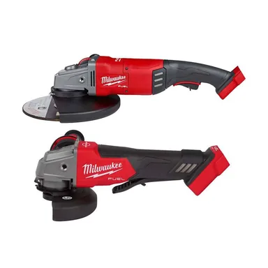 Milwaukee 2785-20-2880-20, bundle: M18 FUEL 18V Lithium-Ion Brushless Cordless 7 in./9 in. Angle Grinder (Tool-Only) w/Brushless Grinder